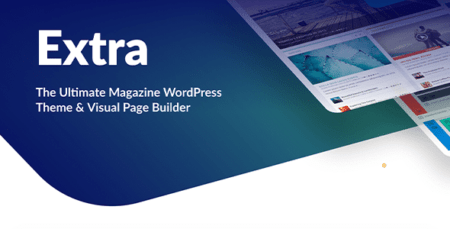 Extra Magazine WordPress Theme - Drag & Drop Blog Builder