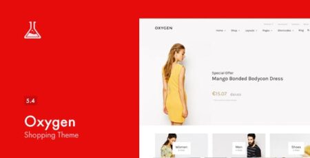 Oxygen WooCommerce WordPress Theme - Responsive Online Shopping