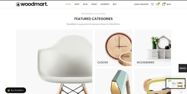 WoodMart WooCommerce Theme - Premium Online Store Design