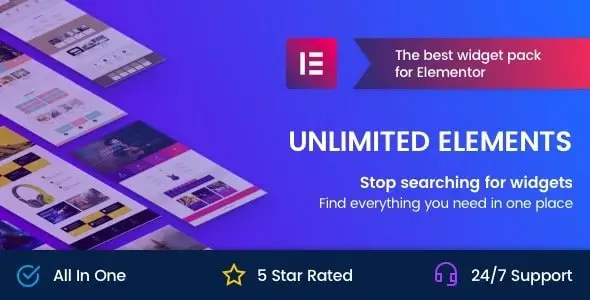 Unlimited Elements for Elementor - Enhance Your Page Builder