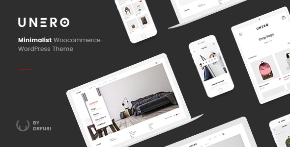 Unero 2.1.3 Theme AJAX-Powered WooCommerce Magic