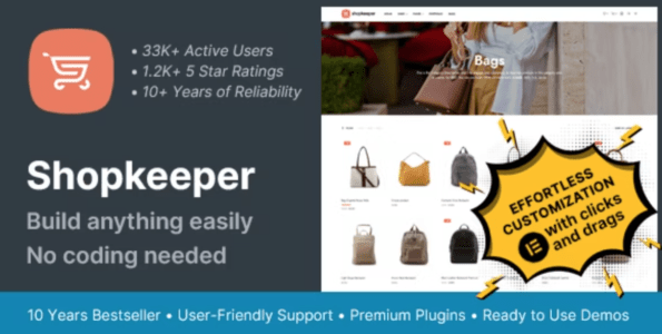 Shopkeeper eCommerce WordPress Theme 4.4