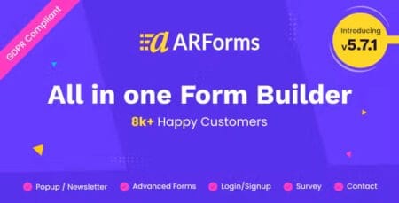 ARForms Form Builder Plugin