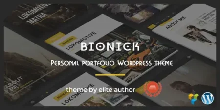 Bionick Personal Portfolio Theme