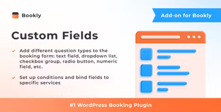 Bookly Pro Custom Fields Addon