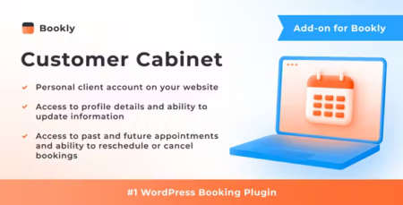 Bookly Pro Customer Cabinet Addon