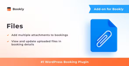 Bookly Pro Files Addon