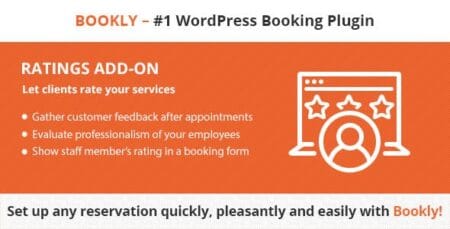 Bookly Pro Ratings (Add-on)
