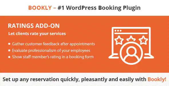 Bookly Pro Ratings (Add-on)