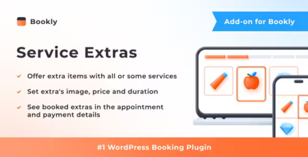 Bookly Pro Service Extras Addon