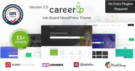 CareerUp Job Board Theme