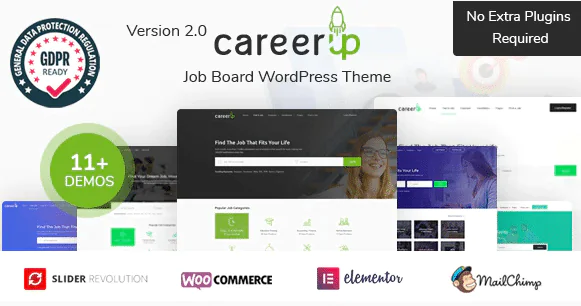 CareerUp Job Board Theme