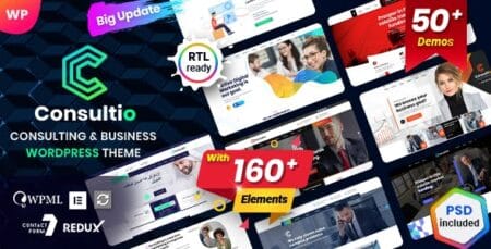 Consultio Consulting Corporate Theme