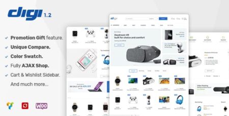 Digi Electronics Store Theme