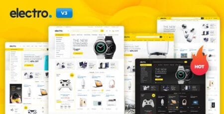 Electro Electronics Store Theme