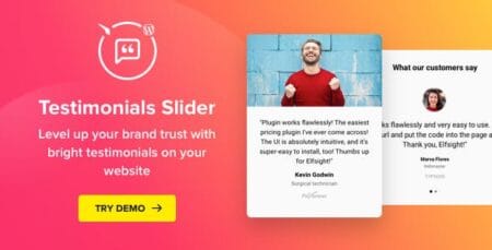 Elfsight Testimonials Slider Plugin