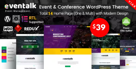 EvnTalk Event Conference Theme  (EvenTalk)
