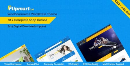 Flipmart  - Responsive Ecommerce WordPress