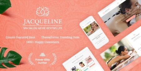 Jacqueline Spa And Massage Salon Theme