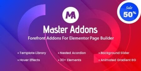 Master Addons Pro for Elementor .6