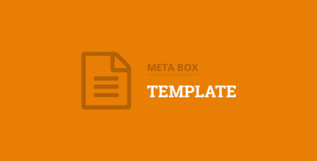 Meta Box Template Extension
