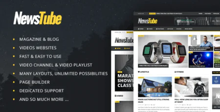 NewsTube .9 – Magazine Blog & Video