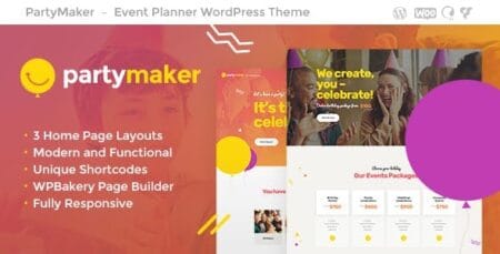 PartyMaker Event Planner and Wedding