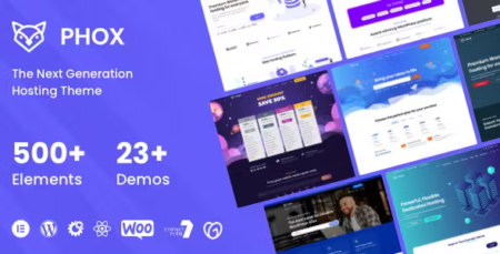 Phox Hosting and WHMCS Theme