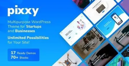 Pixxy  – App, Software & SaaS Startup Theme