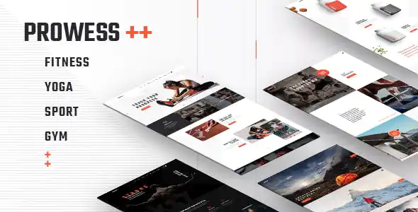 Prowess Fitness and Gym Theme