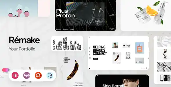 Remake Minimalist Portfolio Theme