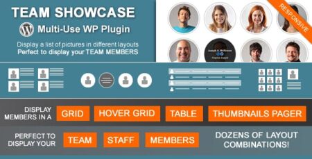 Team Showcase  - Wordpress Plugin