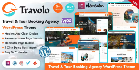Travolo Travel and Tour Booking Theme