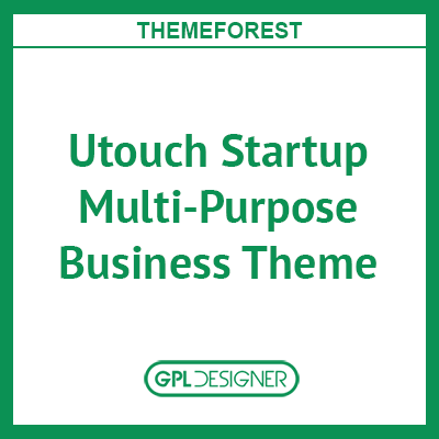 Utouch Startup  - Multi-Purpose Business Theme