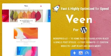 Veen Minimal and Lightweight Blog