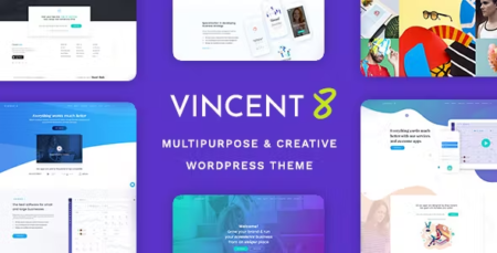 Vincent Eight WordPress Theme