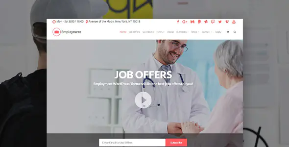 Visual Modo Employment Theme