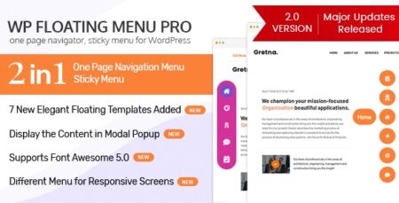 WP Floating Menu Pro Plugin