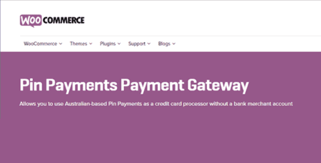 WooCommerce Pin Payments Gateway