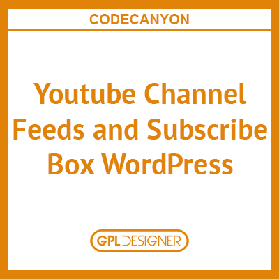 Youtube Channel Feeds and Subscribe Box