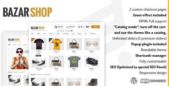 Bazar Shop ECommerce Theme