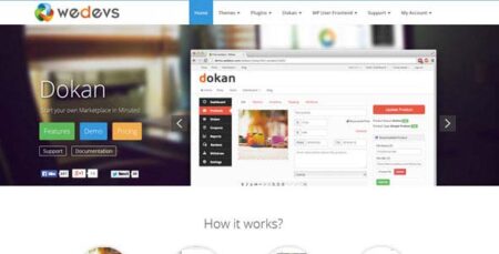 Dokan eCommerce Theme