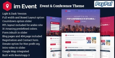imEvent  - Conference Meetup Theme