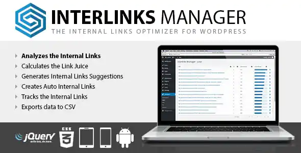 Interlinks Manager Plugin for Wordpress
