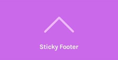 OceanWP Sticky Footer