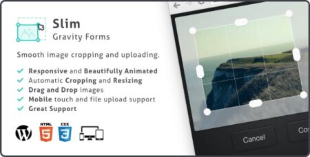 Slim Image Cropper for Gravity Forms